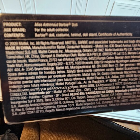 Barbie My Favorite Career Vintage Miss Astronaut Barbie Doll - Picture 10 of 12